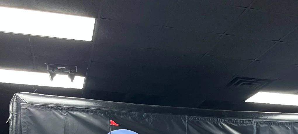 Infinite Golf banner close-up